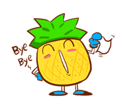 Pineapple King sticker #10997473