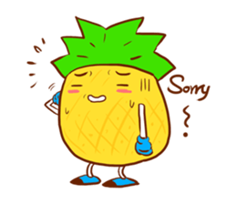 Pineapple King sticker #10997481