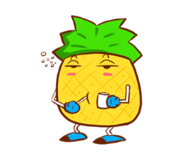 Pineapple King sticker #10997492