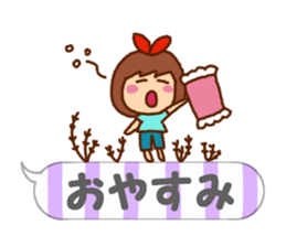 Basic of words set sticker #10997902