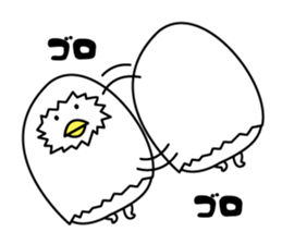 Maybe surreal bird sticker #10999008