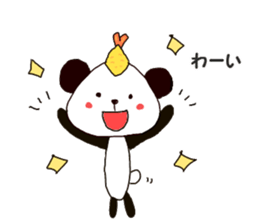 Tenmusu Panda sticker #10999265