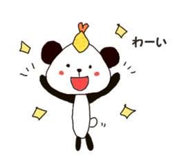 Tenmusu Panda sticker #10999265