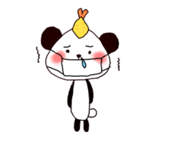 Tenmusu Panda sticker #10999268