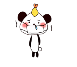 Tenmusu Panda sticker #10999268