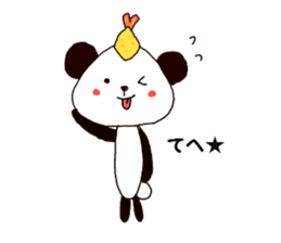 Tenmusu Panda sticker #10999269