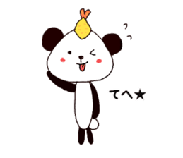 Tenmusu Panda sticker #10999269