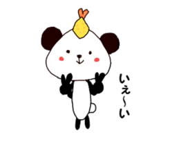 Tenmusu Panda sticker #10999270