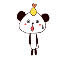 Tenmusu Panda sticker #10999271