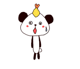 Tenmusu Panda sticker #10999271