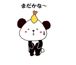 Tenmusu Panda sticker #10999274