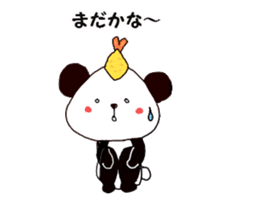 Tenmusu Panda sticker #10999274