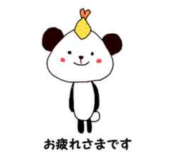 Tenmusu Panda sticker #10999275