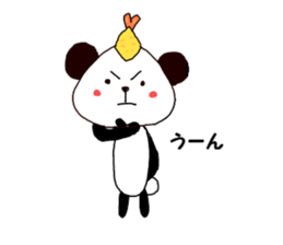 Tenmusu Panda sticker #10999278