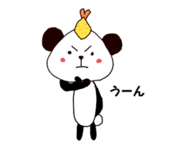 Tenmusu Panda sticker #10999278