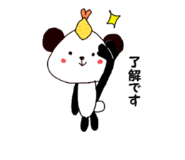 Tenmusu Panda sticker #10999279