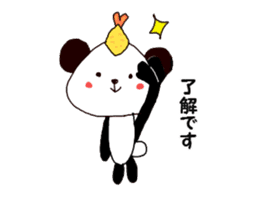 Tenmusu Panda sticker #10999279
