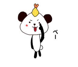Tenmusu Panda sticker #10999282