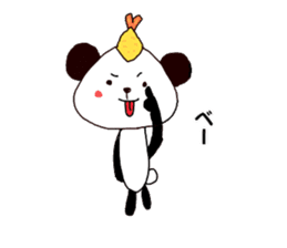 Tenmusu Panda sticker #10999282