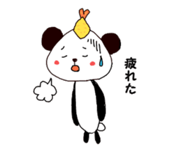 Tenmusu Panda sticker #10999283