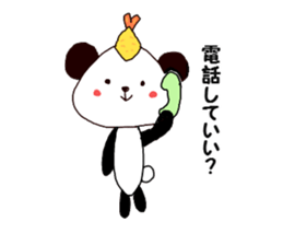 Tenmusu Panda sticker #10999285