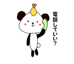 Tenmusu Panda sticker #10999285