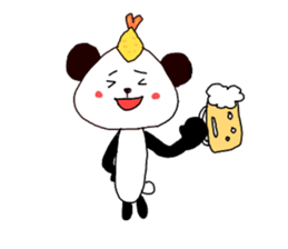 Tenmusu Panda sticker #10999286