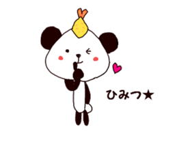 Tenmusu Panda sticker #10999287