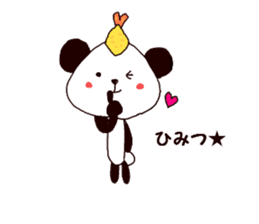 Tenmusu Panda sticker #10999287