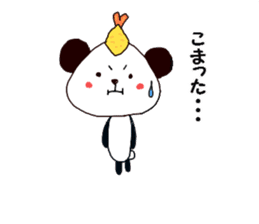 Tenmusu Panda sticker #10999289