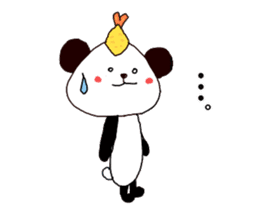 Tenmusu Panda sticker #10999291