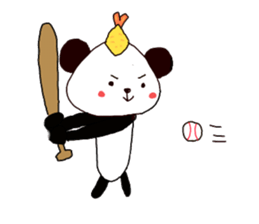 Tenmusu Panda sticker #10999298