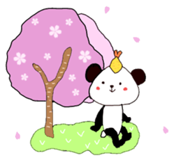 Tenmusu Panda sticker #10999299