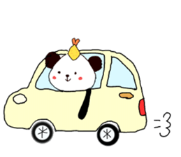 Tenmusu Panda sticker #10999300