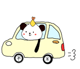 Tenmusu Panda sticker #10999300