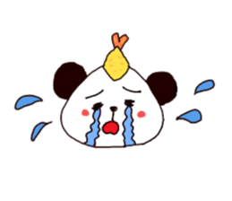 Tenmusu Panda sticker #10999301