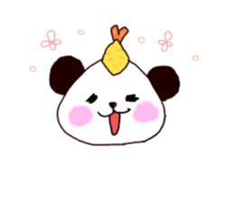 Tenmusu Panda sticker #10999302