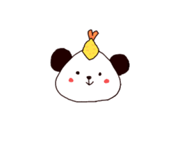 Tenmusu Panda sticker #10999303