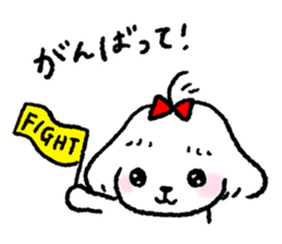 A Maltese dog's Sticker sticker #10999541