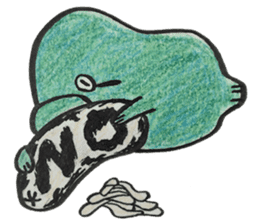 Napoleon fish sticker #10999705