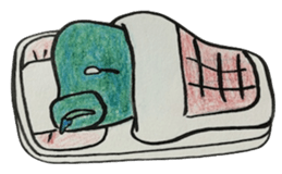 Napoleon fish sticker #10999717