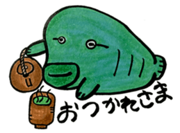 Napoleon fish sticker #10999718