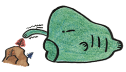 Napoleon fish sticker #10999728