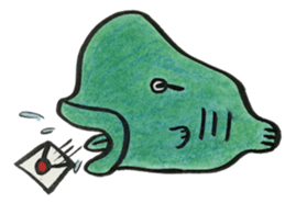 Napoleon fish sticker #10999733