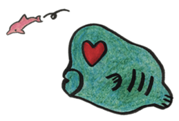 Napoleon fish sticker #10999736