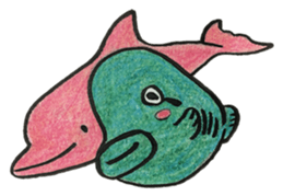 Napoleon fish sticker #10999739