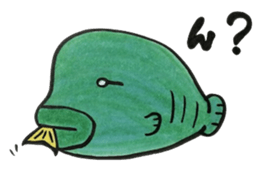 Napoleon fish sticker #10999743
