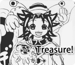 Children cartoon version of the first. sticker #10999744