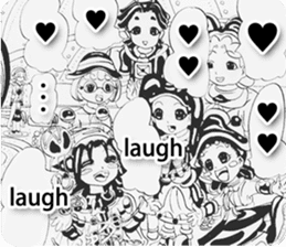 Children cartoon version of the first. sticker #10999749