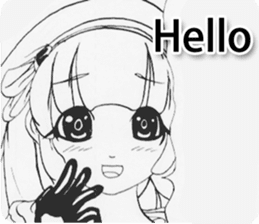 Children cartoon version of the first. sticker #10999750